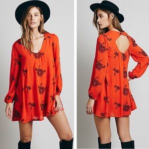 Free People Austin Embroidered Dress